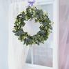 Искусственный топиарий венок поддельный лист эвкалипта дверь подвесная гирлянда украшение