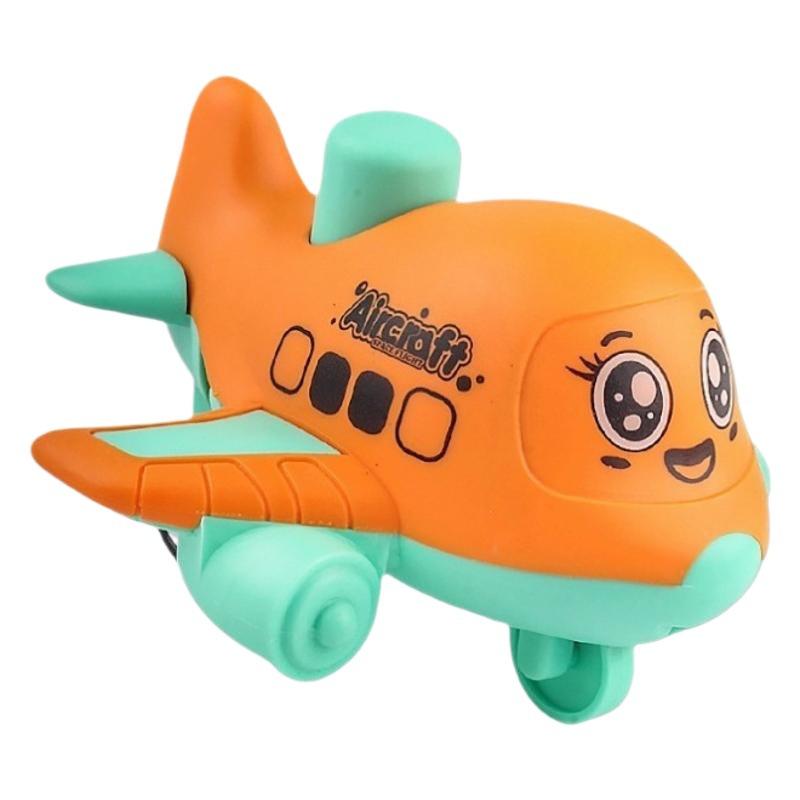 Press-Action Toy Airplane for Kids, Interactive Play Vehicle for Boys and Girls