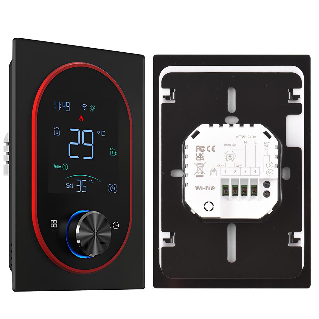Smart Thermostat for House Water Electric Heating Water Gas Boiler AC Thermostat with VA Digital