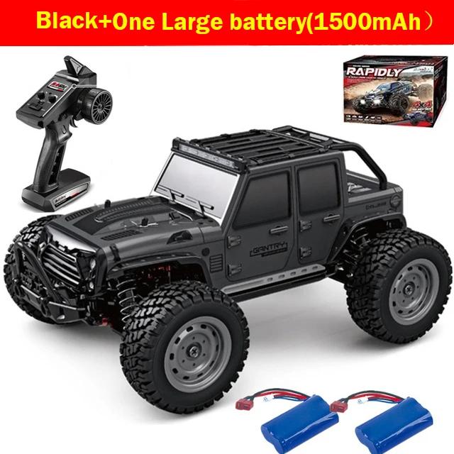 Новые быстрые радиоуправляемые автомобили 50 км/ч 1/16 Off Road 4WD со светодиодными фарами 2,4G Водонепроницаемый пульт дистанционного управления Monster Truck для взрослых и детей