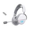 Asus ROG Pelta Wireless Gaming Moonlight USB 50mm Wireless Sound 10mm Wideband Boom Lightweight Available In Black and White Headset, White, Wired,