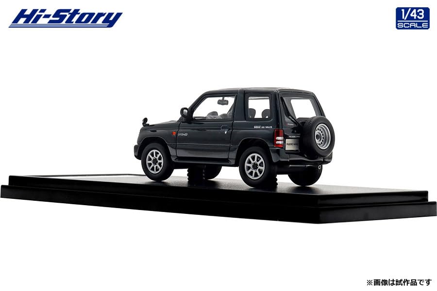 Hi Story 1/43 Mitsubishi Pajero MINI VR-II (1994) Грави Чёрный - Готовая модель