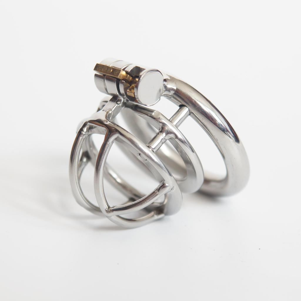 Эргономичное мужское устройство верности с замком из нержавеющей стали, клетка для члена, замок для пениса, кольцо для члена, пояс верности, S075