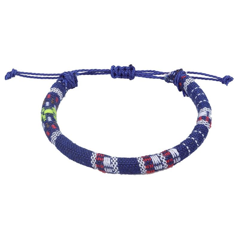 Богемный браслет из ниток в стиле ретро, ручная работа, бохо, разноцветный шнур, плетеный, хиппи, браслеты дружбы для женщин