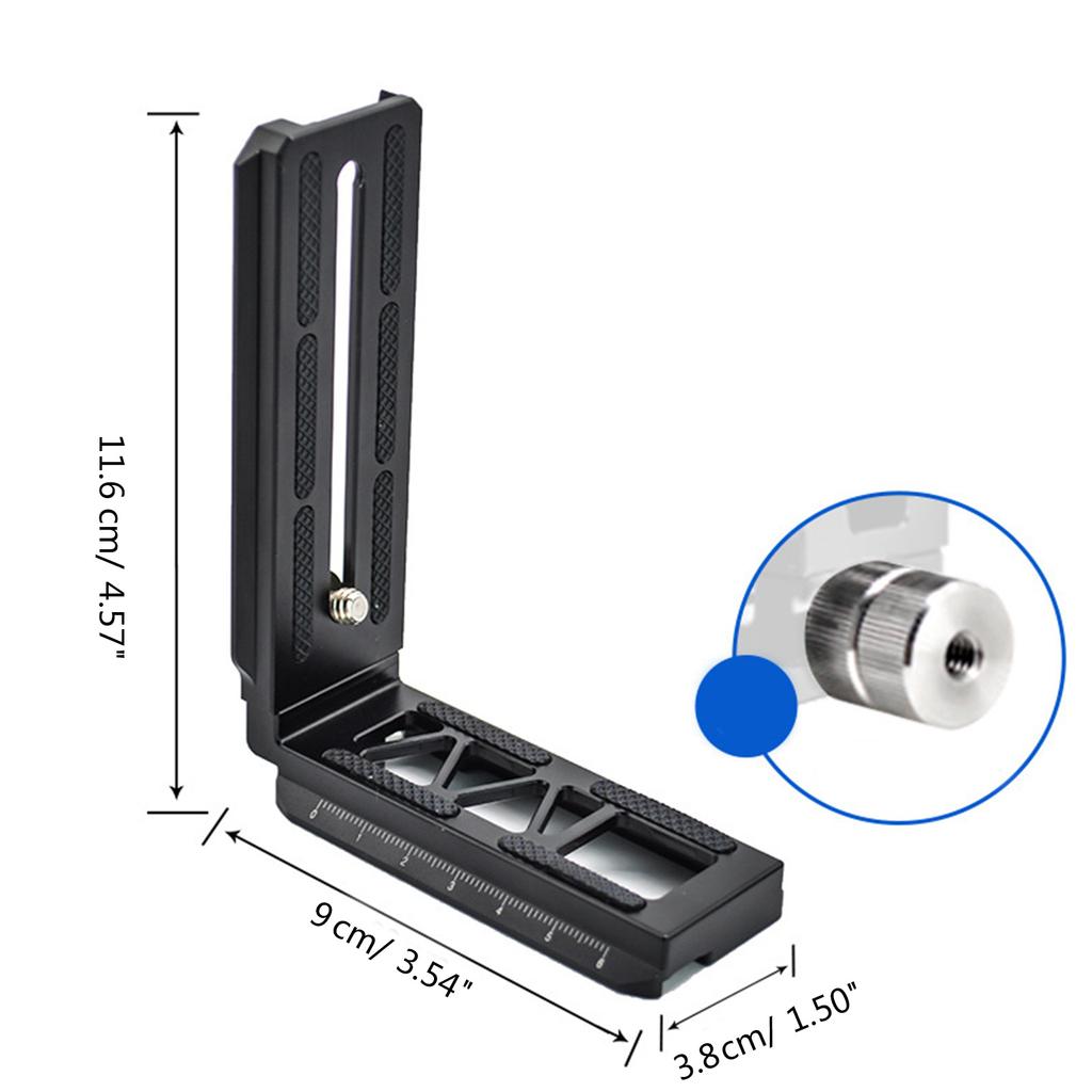 Быстросъемная пластина с винтом 1/4, L-образный кронштейн, ручной стабилизатор камеры, видеоштативы, стабилизирующие аксессуары для RSC2 RS3
