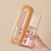 Hand Press Butter Keeper Plastic Butter Slice Container Household Cheese Storage Box  Baking