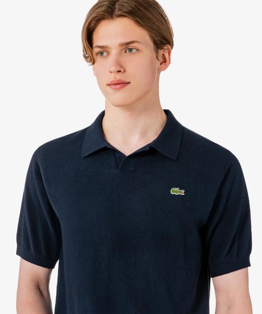 LACOSTE Men'S Open Collar Short Sleeve Boucle Sweater Polo Shirt Ph374E-56G 166