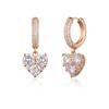 ELLE Jewelry 14K GF Bijoux Heart Earrings ELGPEE474