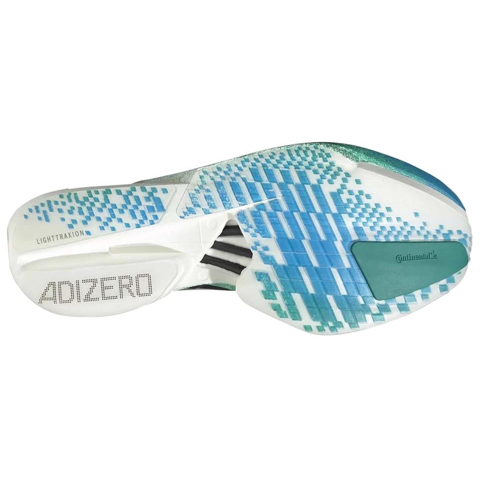 adidas Adizero Adios Pro 4 Black Silver Glory Green мужские кроссовки Core-Black Matte-Silver JR6365