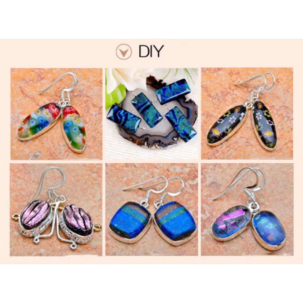 6шт качественная микроволновая печь комплект для DIY плавления стеклянных ювелирных изделий инструмент