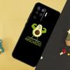 Милый мультяшный авокадо Фитнес Для OPPO A78 A98 A58 A54 A74 A94 A76 A96 A5 A9 A52 A72 A77 A79 A53S A57S A15 A16 A17 Чехол