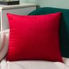 Solid Color Velvet Pillow Sofa Cushion Cover Office Bedside Plush Cushion Cover Dutch Velvet Pillow Cover