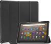 Cover for For Fire HD 10 Plus with Stand Function Protective Case for HD 10 2021 Tablet Case Cover Lightweight Thin Leather Stand Auto Sleep Function