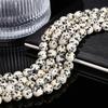 4 6 8 10mm Natural Dalmatian Jasper Beads Round Loose Spacer Bead For Jewelry Making Diy Necklace Bracelet Accessory Findings
