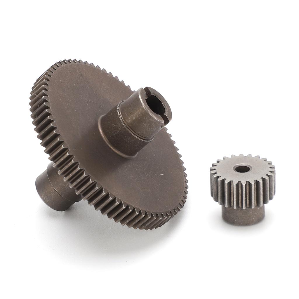 Набор стальных шестерен Металлические детали для апгрейда Запасные аксессуары для радиоуправляемого автомобиля WLtoys 104001 110