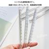 EsiFare Transparent Straight Rulers, Set of 2, Triangular Ruler, Triangular Ruler, 0-15cm, 0-20cm, Three-Sided Straight Ruler, Transparent Stationery,