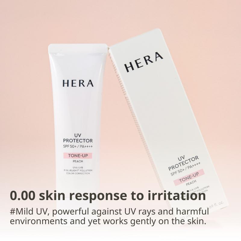 Hera НОВЫЙ 2026 УФ-ПРОТЕКТОР ТОНИРУЮЩИЙ Персиковый SPF50+ / PA++++ 50 мл