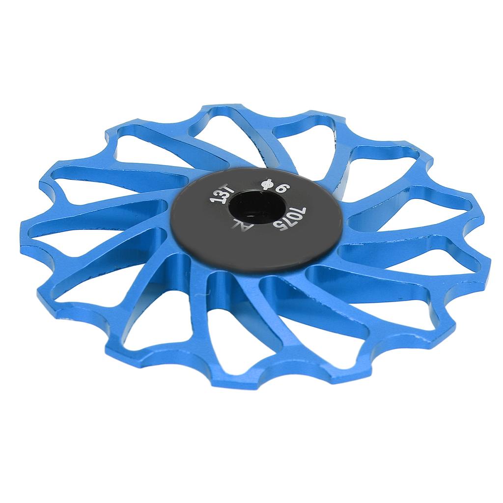 Задний переключатель передач для горного велосипеда, роликовый направляющий ролик, металлический, керамический, 13 зубьев, натяжное колесо, синий