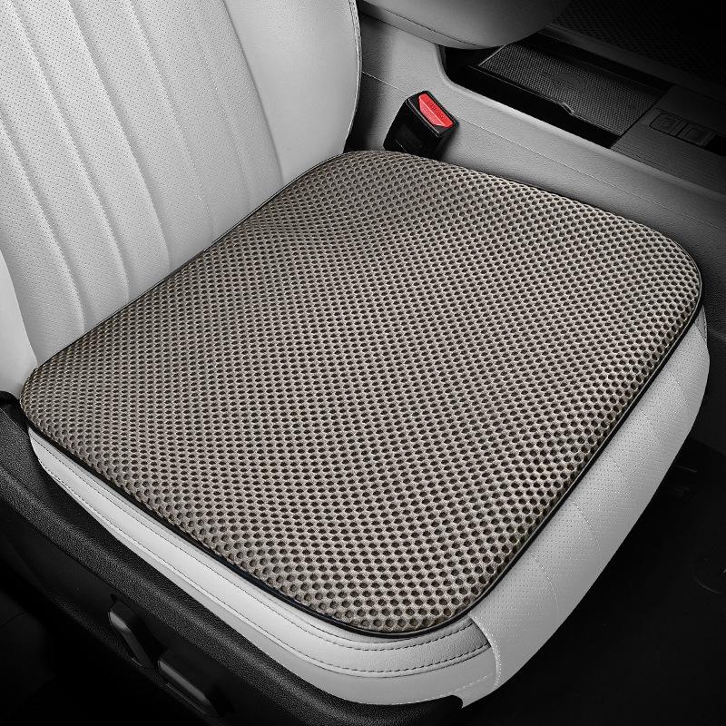 43x43cm Car Summer Cool Ice Silk Seat Cushion Anti Slip Breathable Ventilation Mesh Fabric Universal Car Seat Cooling Pad