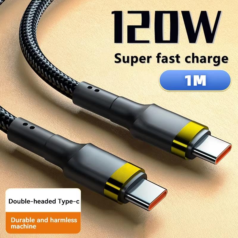 New 5 in 1 GaN Charger For 16 15pro Desktop Laptop Samsung 240W Fast Charging Adapter 120w Type To TypeC Cable Charger