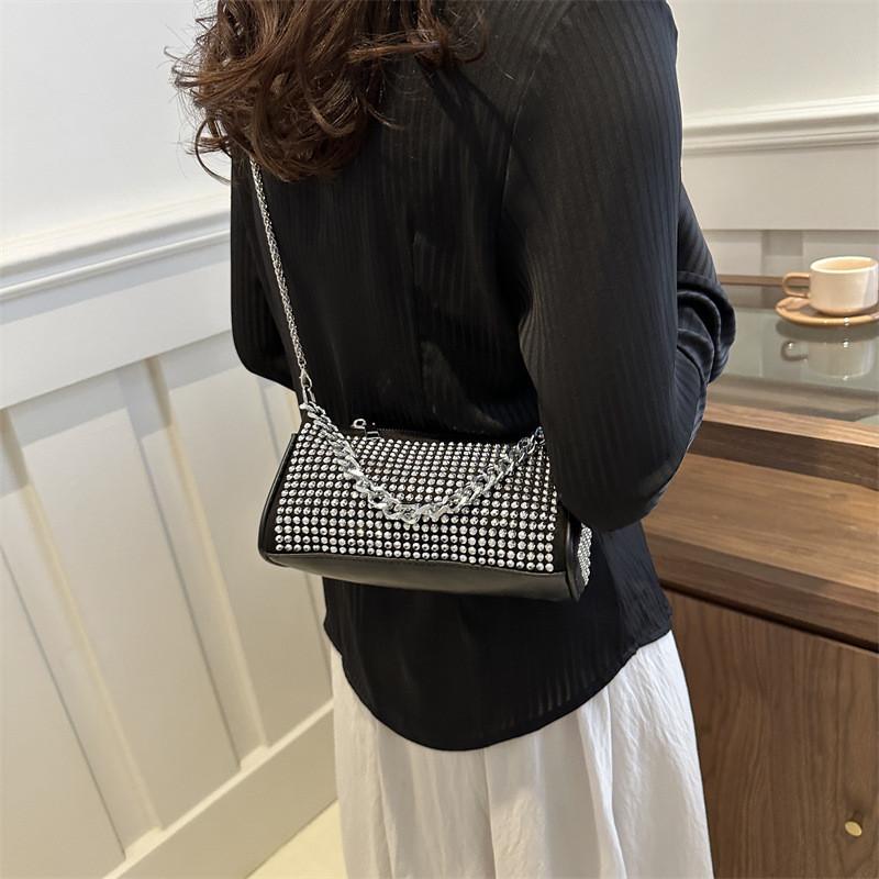 Trendy Street Style Canvas Crossbody Bag Chic Pillow Bag For Women 2024 Summer Shoulder Bag