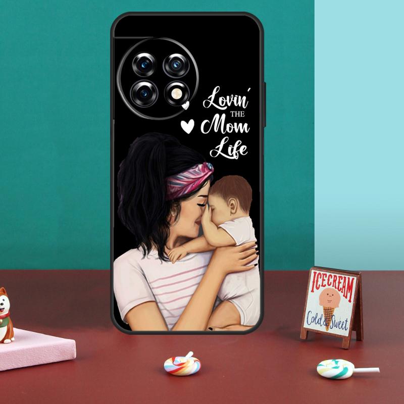 Чехол Super Dad Mom Baby Girl Twin для OnePlus 11 8 9 10 Pro 8T 9R 9RT 10T OnePlus Nord 2 2T CE 3 Lite N30 N20 N10