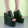 Fashion 16CM Wedge Sandals Women Summer New Designer Sandals Light Open Toe Casual High Heel Slippers Women Platform Shoes