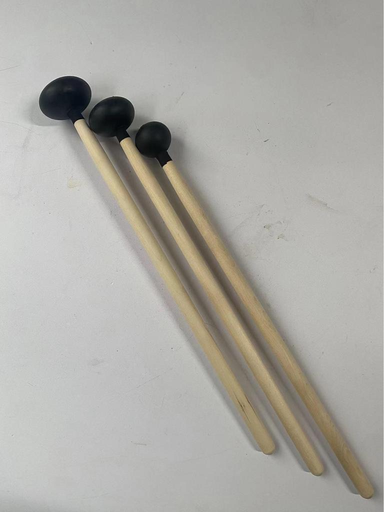 Aluminum Glockenspiel Mallet, Steel Xylophone Beater, Wooden Xylophone Hammer, Steel Drum Stick, Clapper Mallet - Non-Slip.
