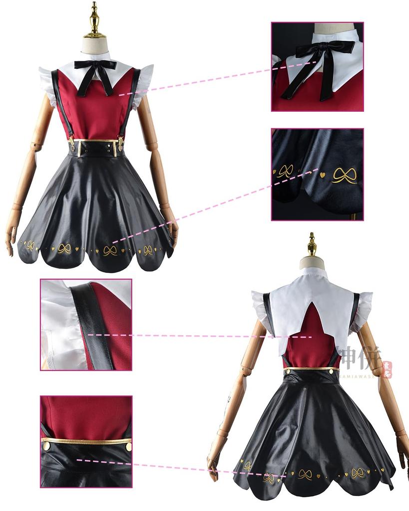 [Kamizu Ryohin] Косплей Аме-тян с париком Rain Needy Girl Overdose Косплей Костюм Взрослый Костюм Культурный Фестиваль Событие Костюм Сценическая Одежда Аме