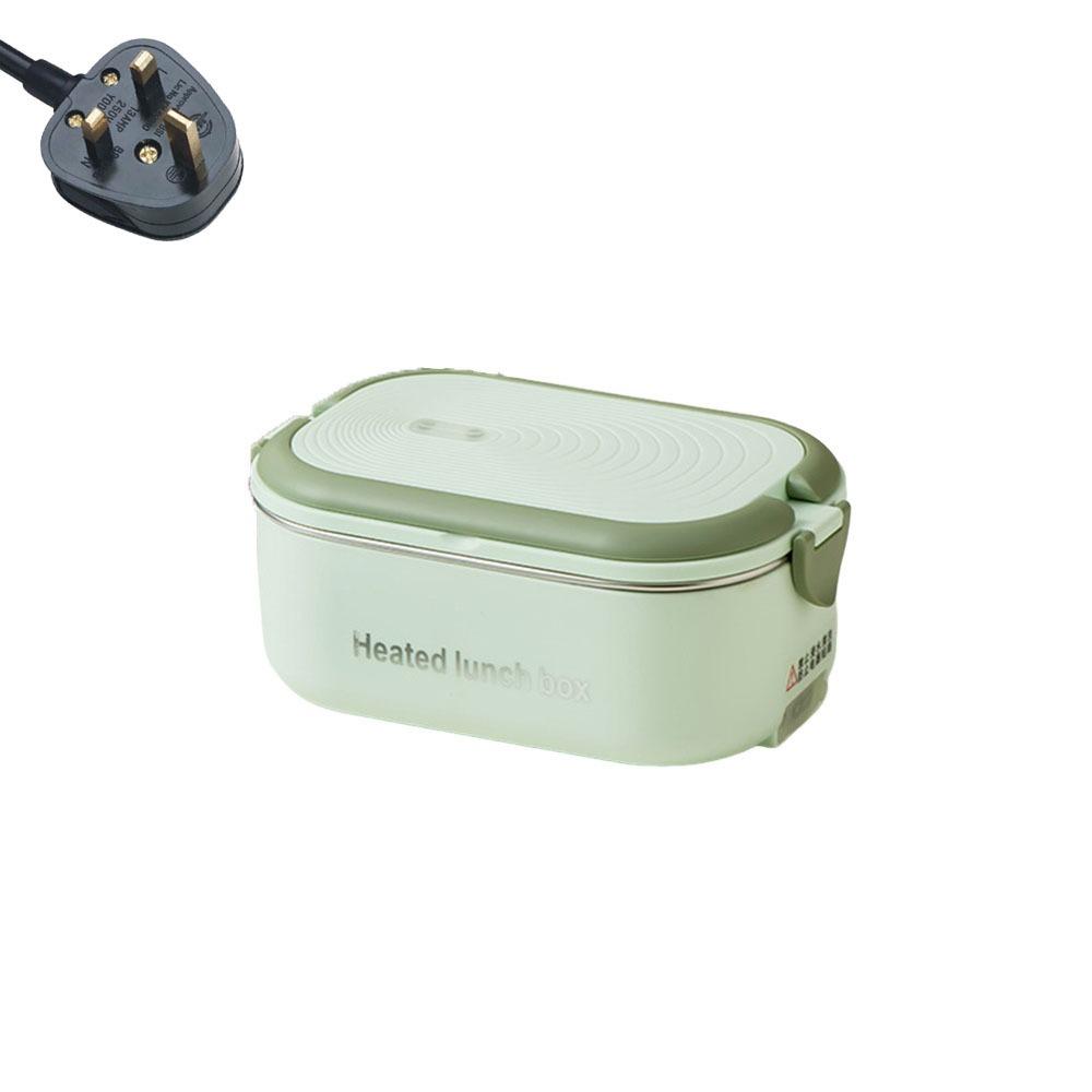Durable 304 Stainless Steel Electric Lunch Box Plug-in Constant Temperature Food Heated Warmer Container 1000ml Heated Lunch Box