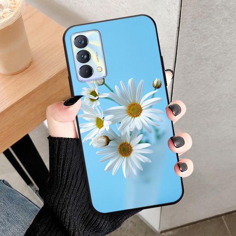 For Realme GT Master Edition Case 6.43Inch Cool Painted Case For OPPO Realme GT Master Edition Cover Silicone Back Bumper
