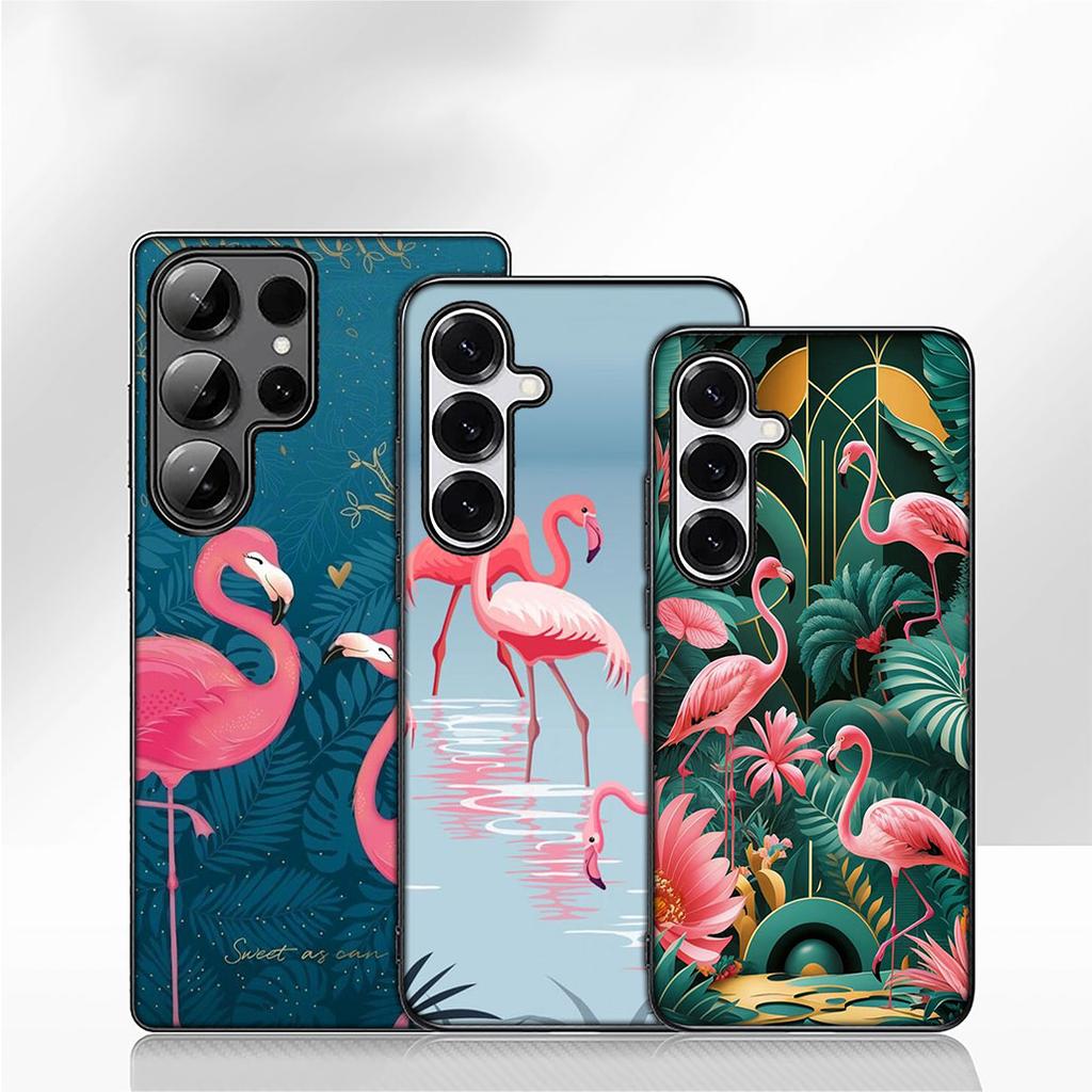 Flamingos Animal Phone Case for Motorola Moto G54 G05 G24 G67 G55 G75 G9 G85 G15 G57 G86 Power Edge 50 30 Ultra Fusion neo Pro