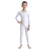 Children's Ballet Gymnastics Leotard Dance Costume Girls Long Sleeves Jumpsuit Bodysuit Dancewear Kids Full Body Unitard