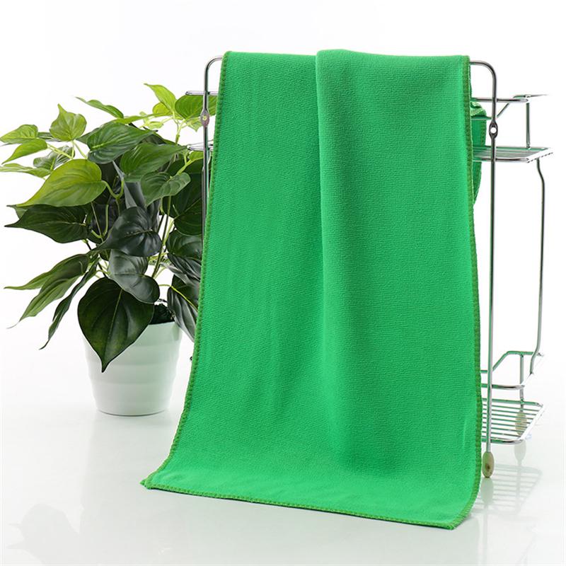 Многоцелевая мочалка, впитывающая воду, ткань для чистки волос, сушка для лица, автомойка, протирка, 30x70 см