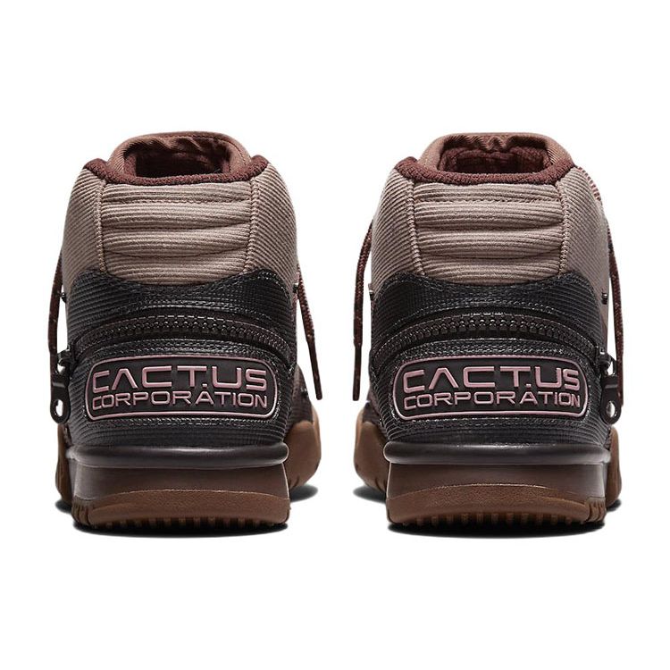 Travis Scott x Nike Air Trainer 1 SP Шоколад Унисекс Кроссовки Коричневый Светло-шоколадный Ржаво-розовый DR7515-200