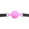 Soft Silicone Gag Ball  Oral Bondage Gear Fetish Open Mouth Breathable Sex Toys For Couples Cosplay Slave Exotic Accessories