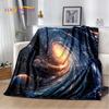 Gift Universe Звезды Космоса Черная Дыра Галактика Земля Млечный Путь Мягкое Одеяло, Мягкий Плед для Дома Спальни Кровати Дивана Покрытие Ребенок