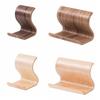 Portable Wooden Phone Bracket Elegant Mobile Phone Stand Wood Mobile Phone Holder  Desktop Ornament