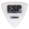 ESP Triangle Picks PD-PS10/WH with Slip-On Logo, 1.0mm, White