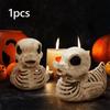 Duck Skeleton Sculpture Decorative Figurine Halloween Prop Horror Animal Bones Resin