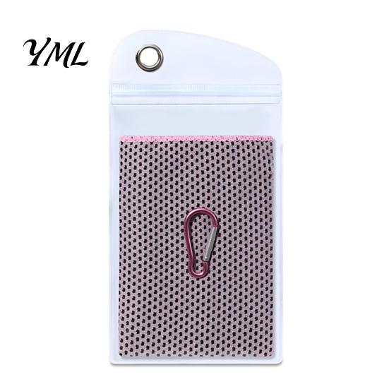Beach Cooling Accessory 90x30cm Towel for Face, Chilly Sports with Storage Bag Hot Weather Relief And Carabiner, Portable Cold Neck Wrap Workout