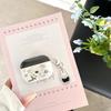 Cartoon black Miffy Rabbit AirPods 1 generation earphone case for Apple Bluetooth headset 1st generation/Pro1st generation