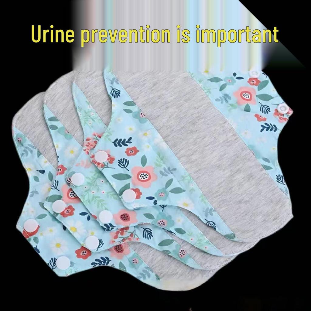 Моющиеся ежедневные прокладки из графенового хлопка - Герметичные, многоразовые, из чистого хлопка, для санитарной защиты