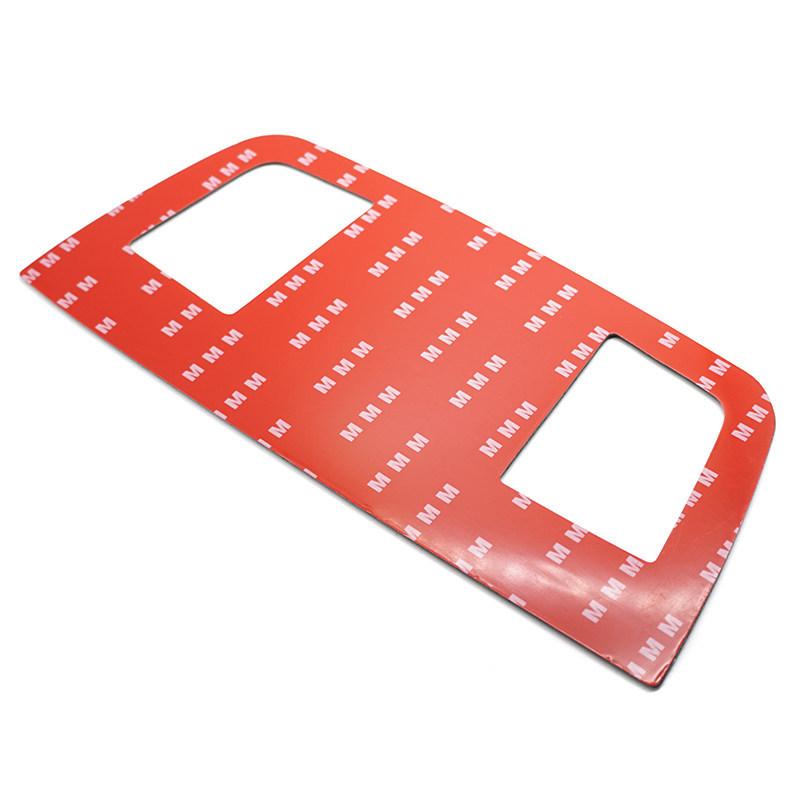 Для BMW 3 серии E90 2005 - 2009 2010 2011 2012 Углепластиковая отделка накладки вентиляционного отверстия кондиционера на приборной панели салона автомобиля