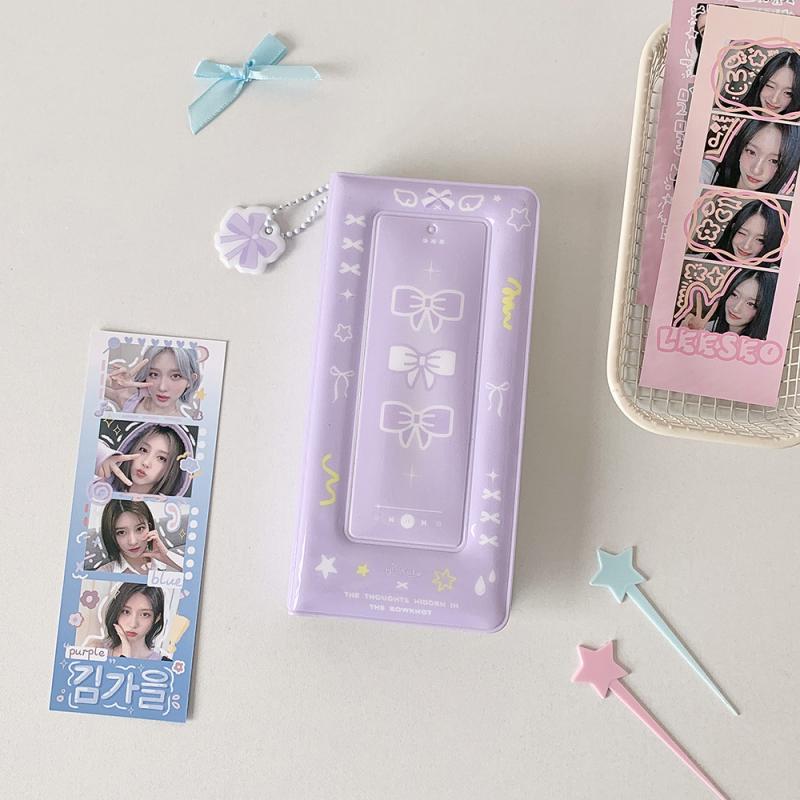 For 2x6 Inch Photo Strips Album 20 Pages 40 Photos Multicolors Photo Booth Frame Photo Booth Album