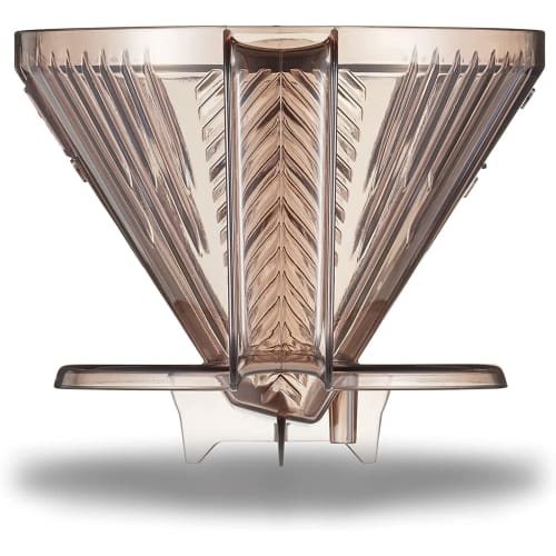 Melitta Coffee Dripper with Measuring Spoon and Graduated Measuring Spoon, 2-4 Cup Capacity, Brown, Aroma Filter Series, AF-M1 X 2