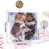 DIY Diamond Painting Two Cats Cross Stitch Kit Mosaic Art Diamond Painting Full Circle/Square Diamond Home Decoration