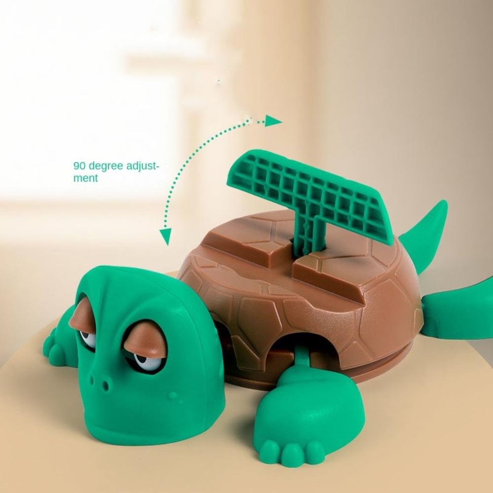 DIY Assembly Turtle Cell Phone Bracket ABS Press Panicked Turtle Coaster Frightened Turtle Funny Expression