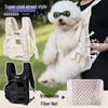 Comfortable Front-Facing Double Shoulder Pet Backpack – Small Dog & Cat Carrier for Outdoor Adventures