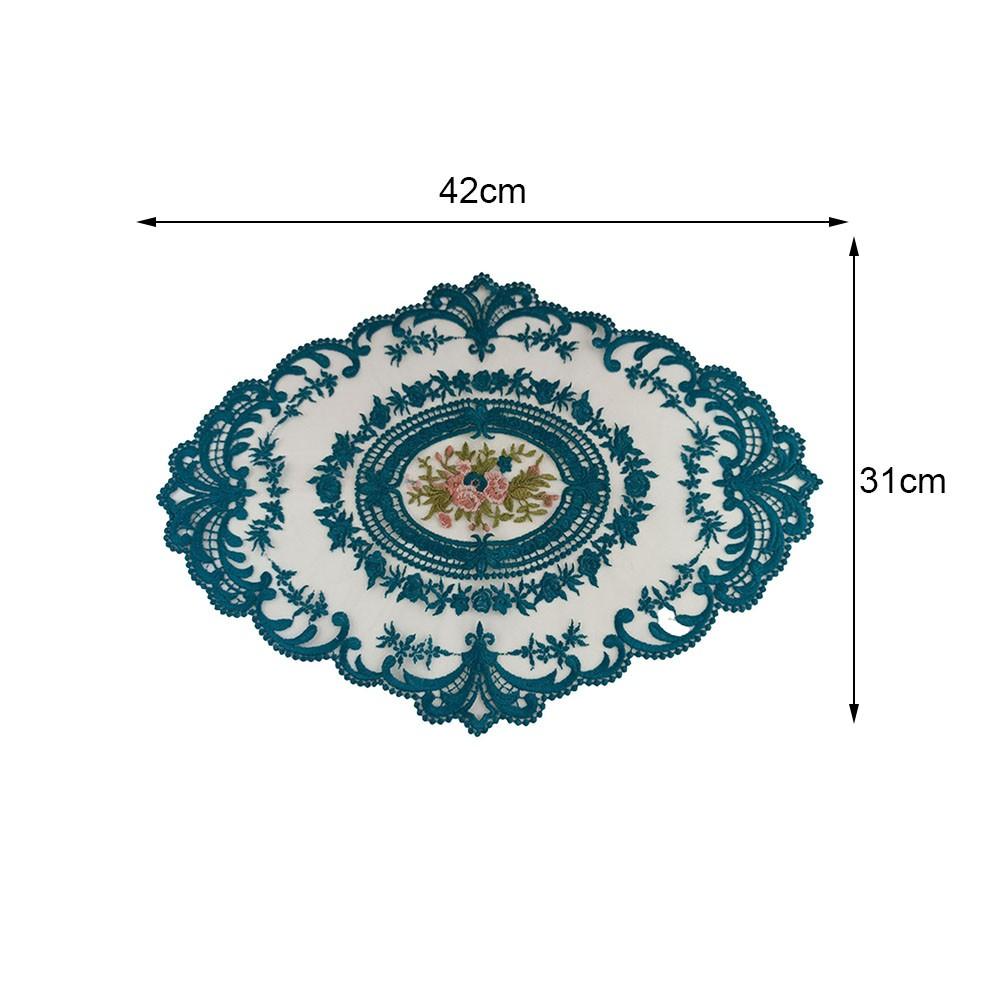 Вышитые подставки 31*42 см, кофейные салфетки, подставки для чашек ручной работы
